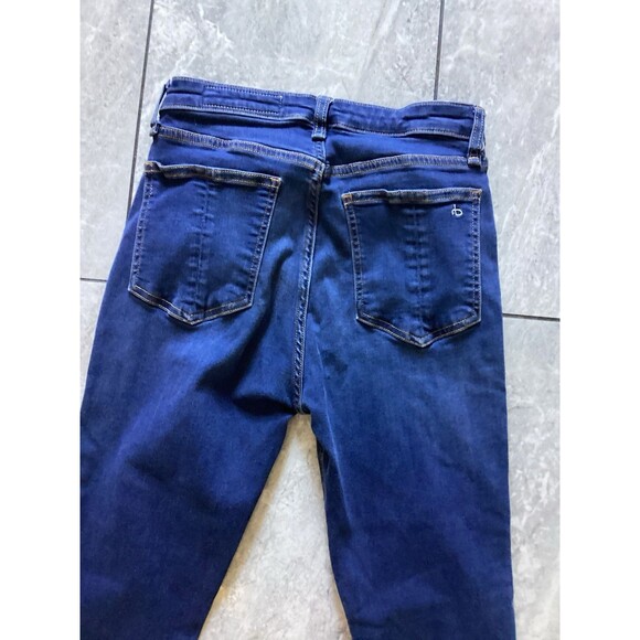 Rag & Bone Nina High Rise Ankle Skinny Jean Dark Wash Carmen 26 - Picture 5 of 8